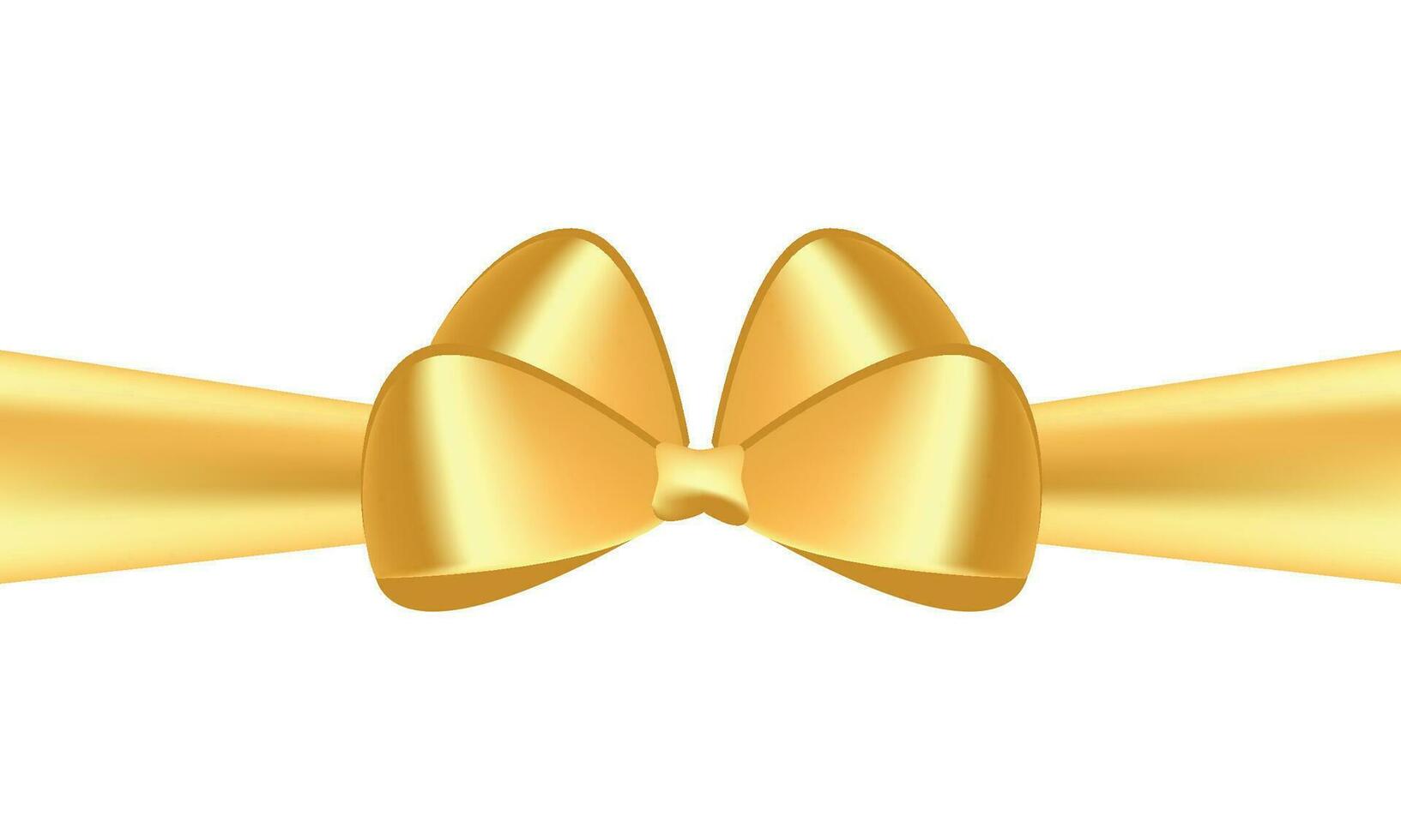 Vector realistic christmas ribbon