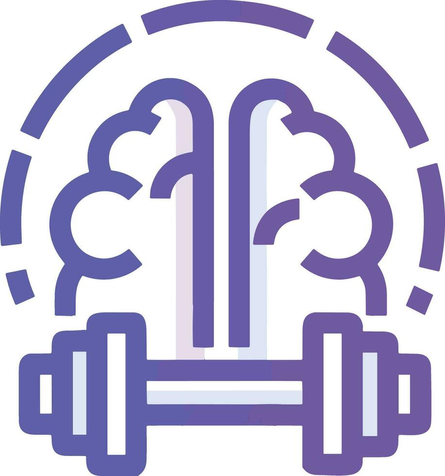 Brain idea symbol icon vector image. Illustration of the creative intelligence think design image