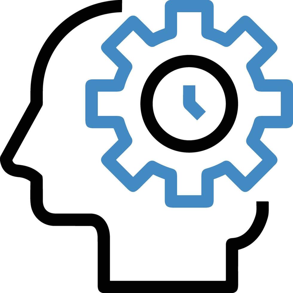 Brain idea symbol icon vector image. Illustration of the creative intelligence think design image