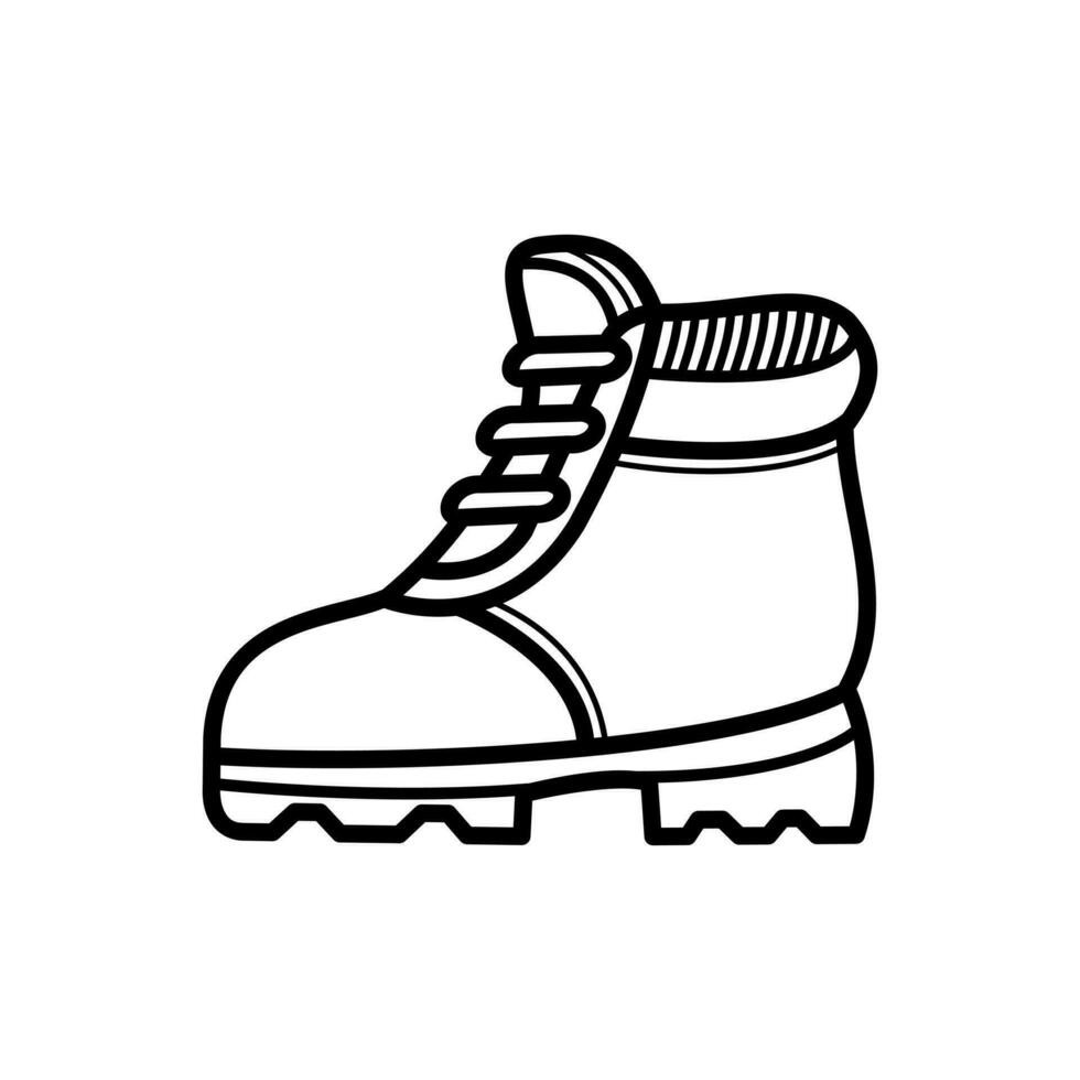 Boots icon design isolated on white background vector