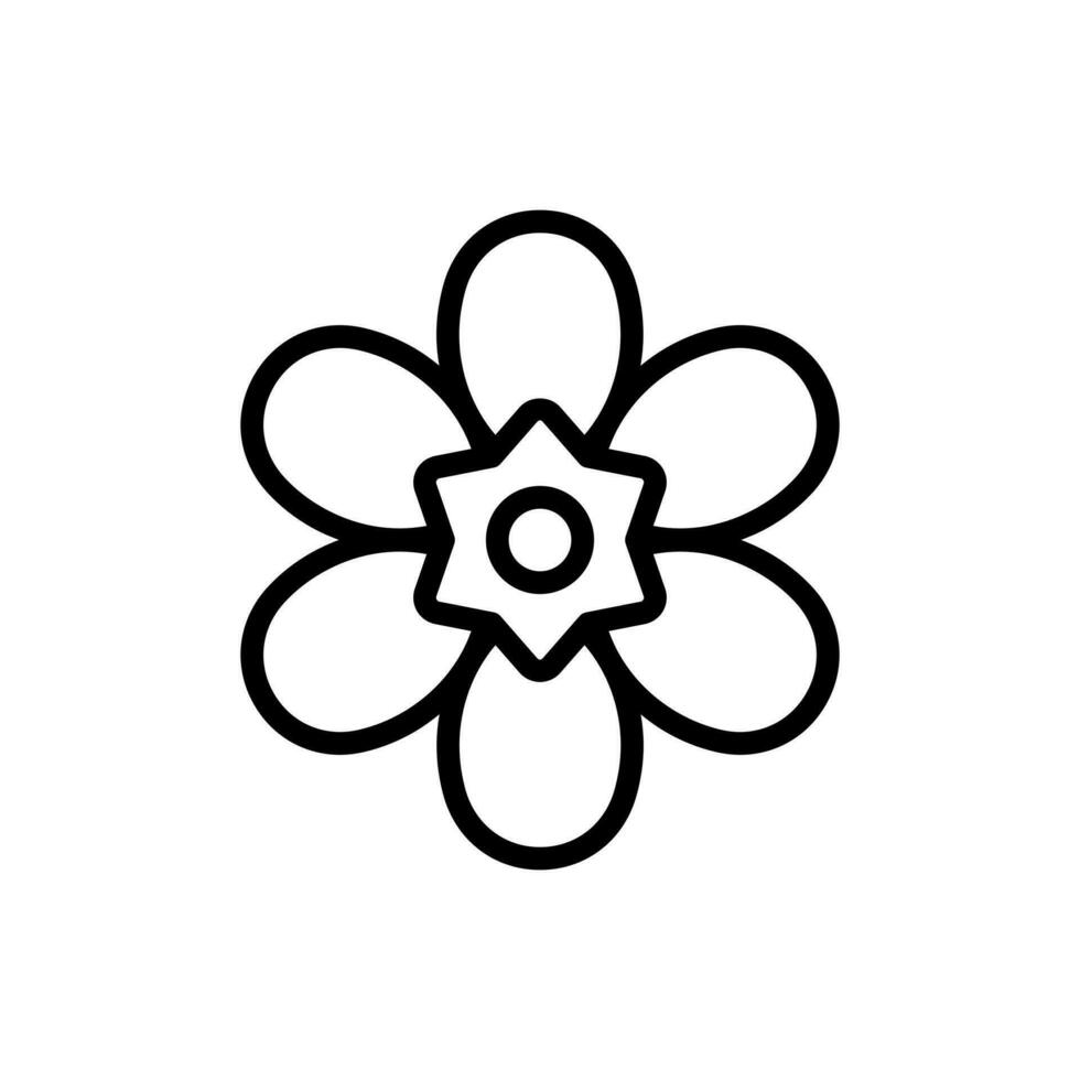 Simple Orange Freesia icon. The icon can be used for websites, print templates, presentation templates, illustrations, etc vector
