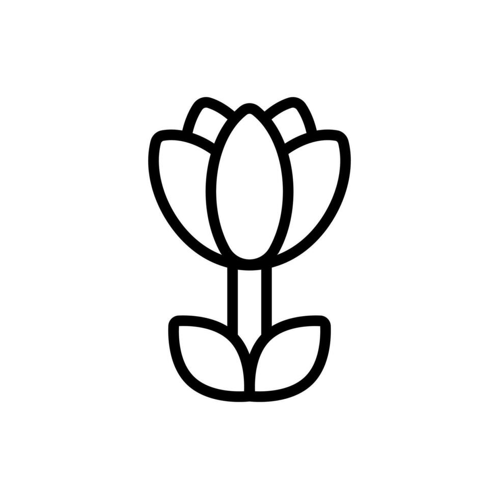 Simple Saffron icon. The icon can be used for websites, print templates, presentation templates, illustrations, etc vector