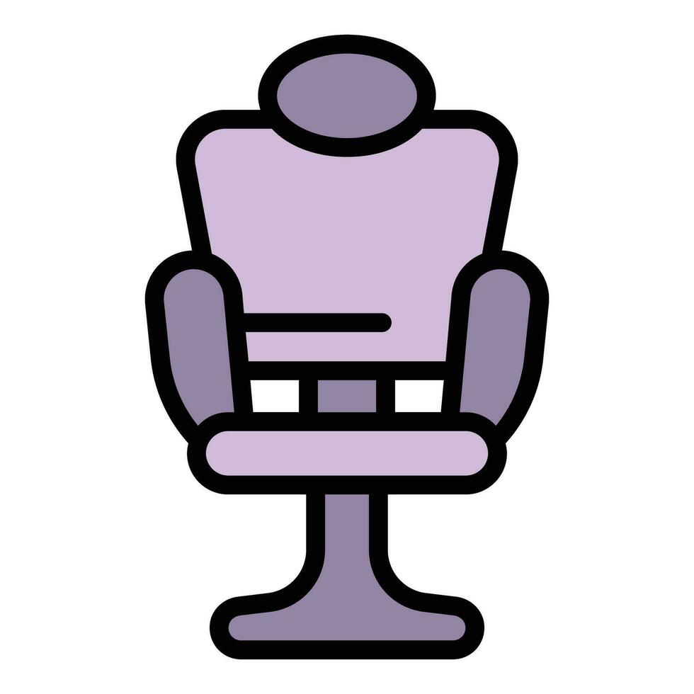 Comfort armchair icon vector flat