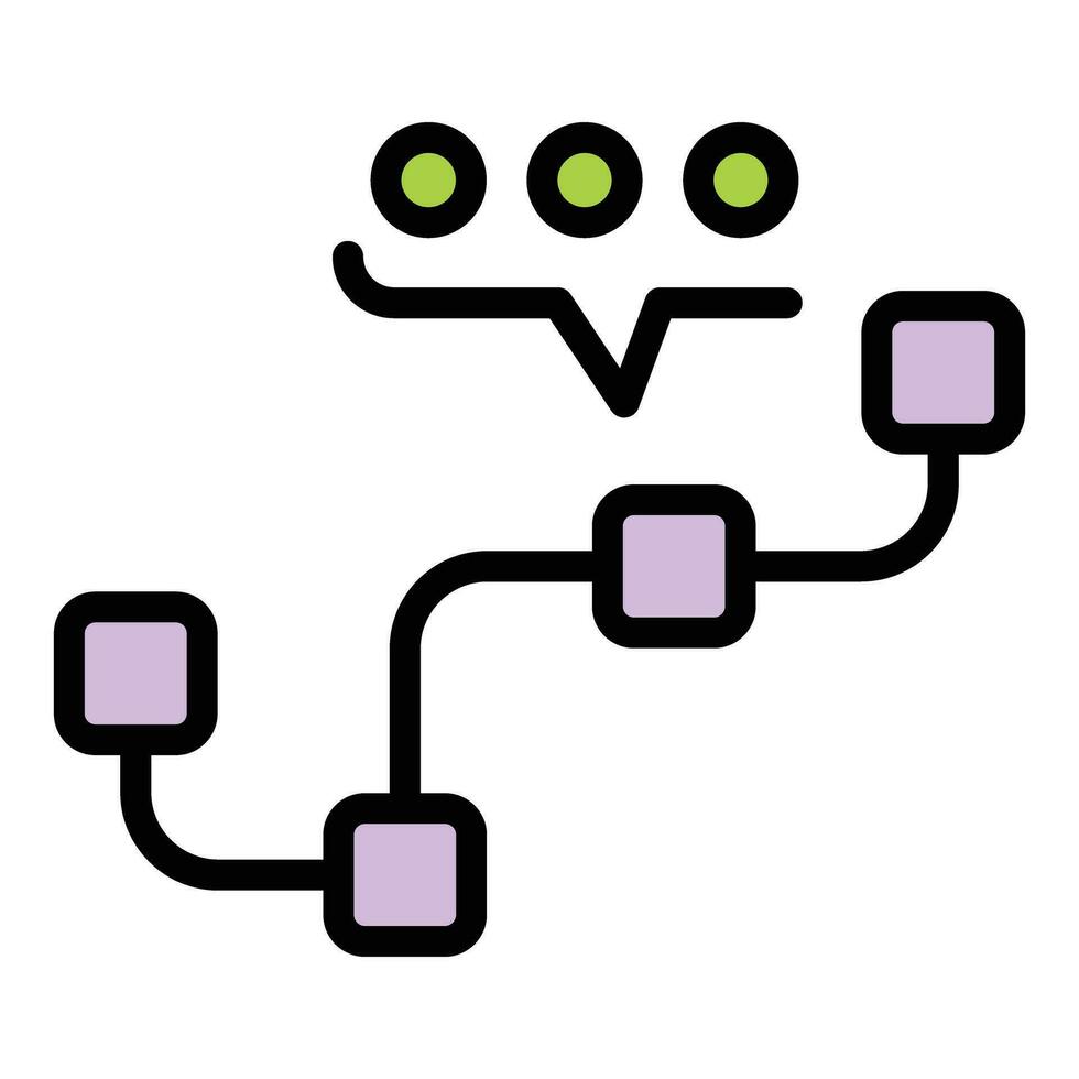 Insight icon vector flat
