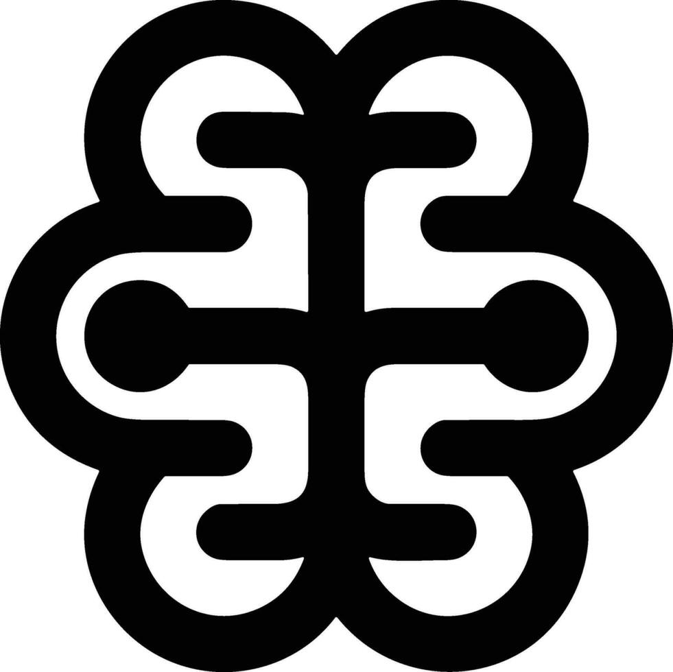 Brain idea symbol icon vector image. Illustration of the creative intelligence think design image. EPS 10