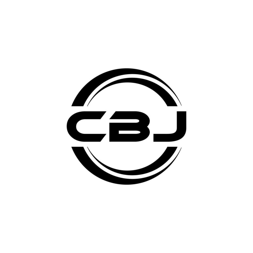 CBJ Logo Design, Inspiration for a Unique Identity. Modern Elegance and Creative Design. Watermark Your Success with the Striking this Logo. vector