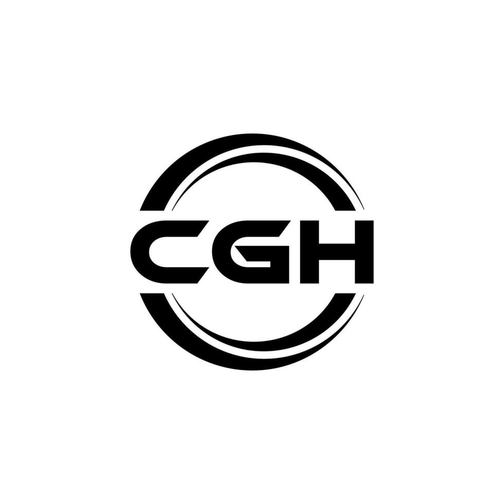 cgh logo diseño, inspiración para un único identidad. moderno elegancia y creativo diseño. filigrana tu éxito con el sorprendentes esta logo. vector