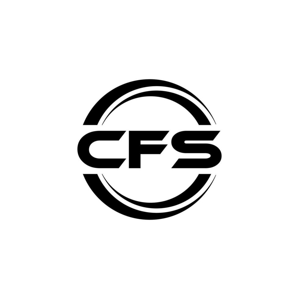 CFS Logo Design, Inspiration for a Unique Identity. Modern Elegance and Creative Design. Watermark Your Success with the Striking this Logo. vector