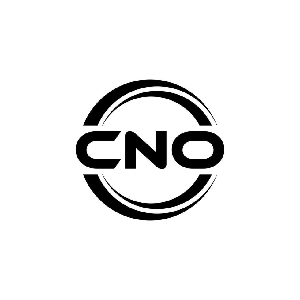 CNO Logo Design, Inspiration for a Unique Identity. Modern Elegance and Creative Design. Watermark Your Success with the Striking this Logo. vector