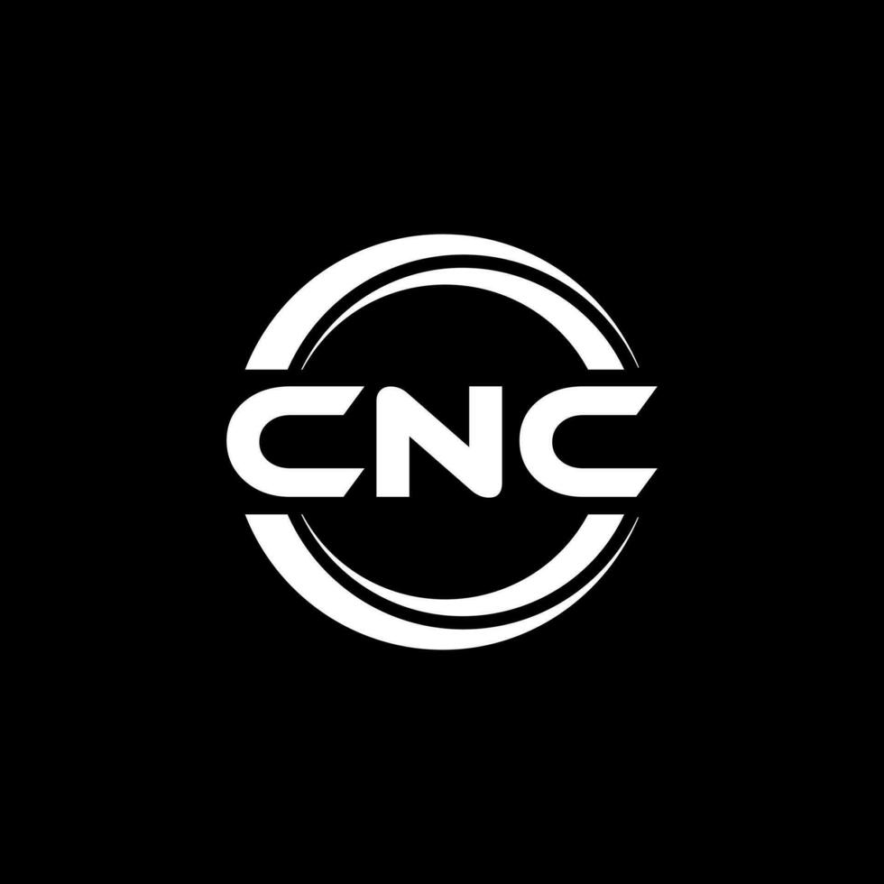 CNC Logo Design, Inspiration for a Unique Identity. Modern Elegance and Creative Design. Watermark Your Success with the Striking this Logo. vector