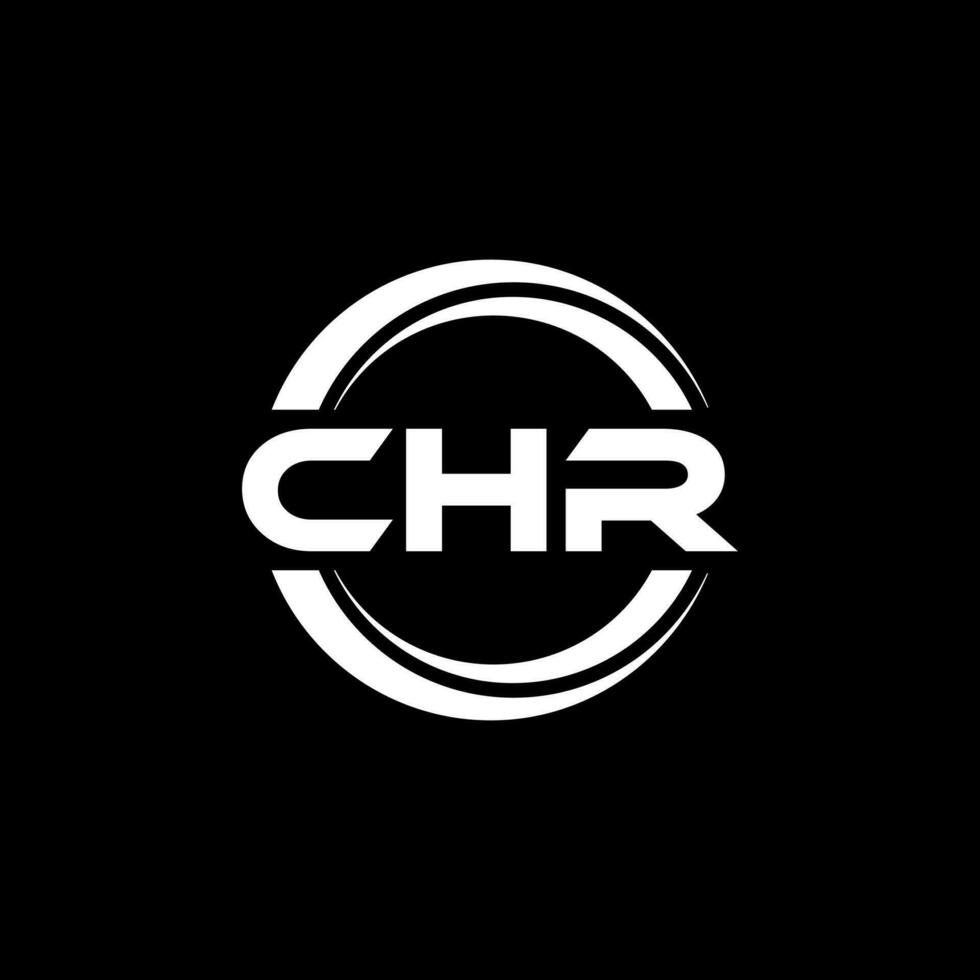 CHR Logo Design, Inspiration for a Unique Identity. Modern Elegance and Creative Design. Watermark Your Success with the Striking this Logo. vector