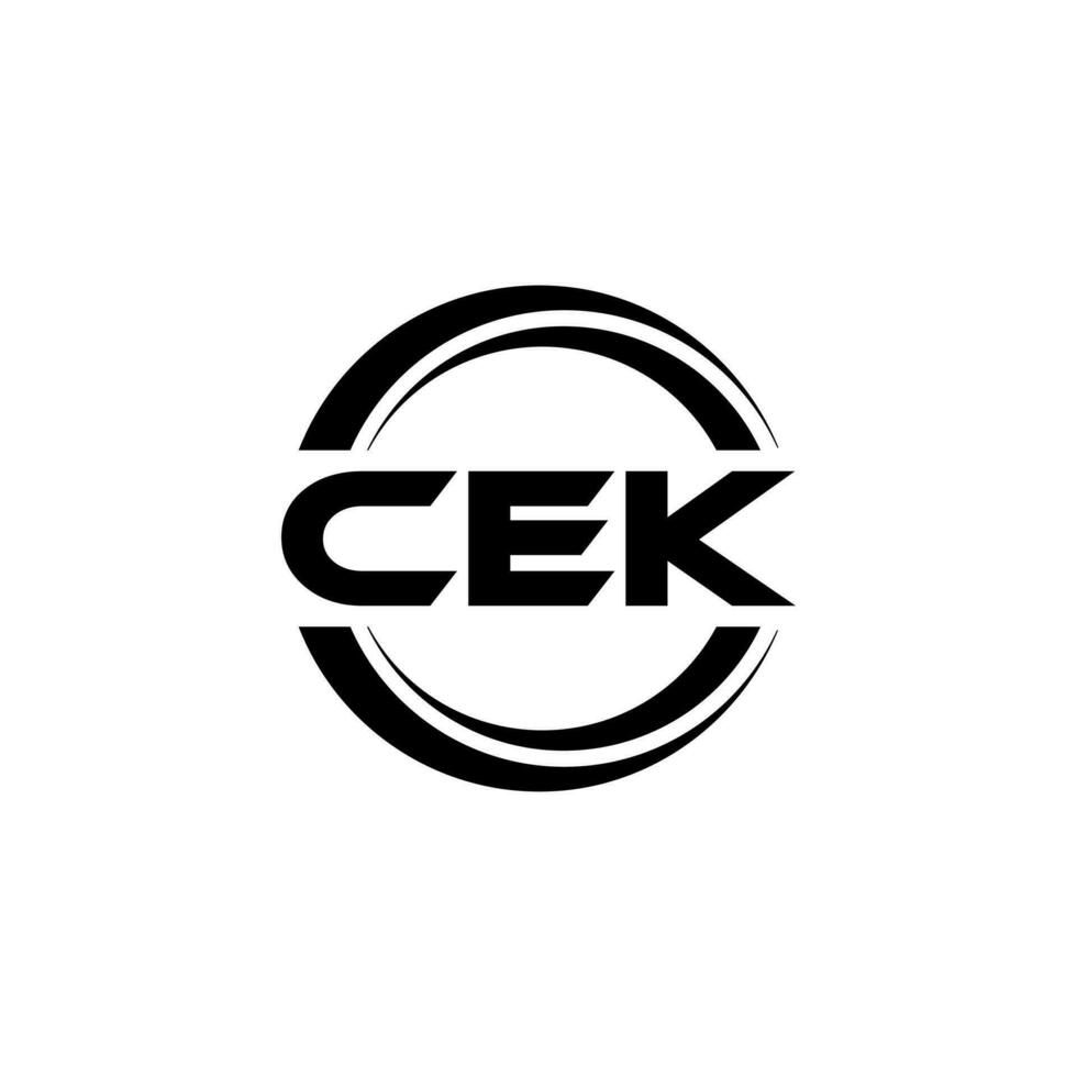 cek logo diseño, inspiración para un único identidad. moderno elegancia y creativo diseño. filigrana tu éxito con el sorprendentes esta logo. vector