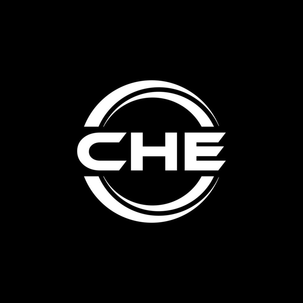 CHE Logo Design, Inspiration for a Unique Identity. Modern Elegance and Creative Design. Watermark Your Success with the Striking this Logo. vector