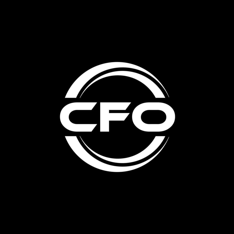 CFO Logo Design, Inspiration for a Unique Identity. Modern Elegance and Creative Design. Watermark Your Success with the Striking this Logo. vector