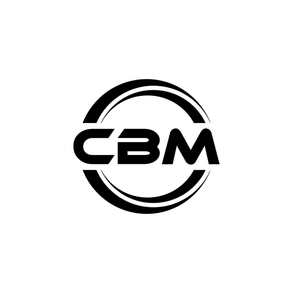 cbm logo diseño, inspiración para un único identidad. moderno elegancia y creativo diseño. filigrana tu éxito con el sorprendentes esta logo. vector