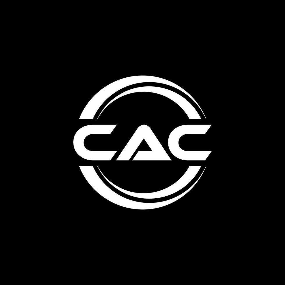 cac logo diseño, inspiración para un único identidad. moderno elegancia y creativo diseño. filigrana tu éxito con el sorprendentes esta logo. vector