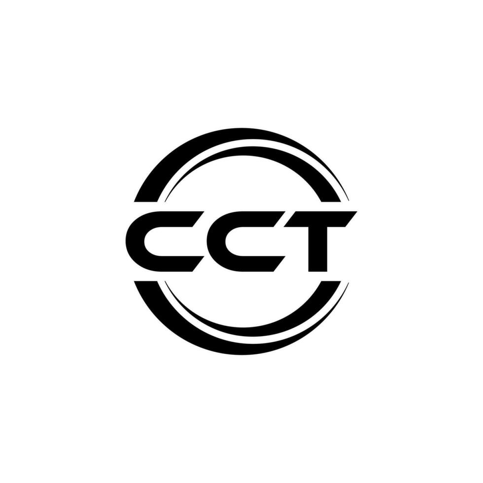 cct logo diseño, inspiración para un único identidad. moderno elegancia y creativo diseño. filigrana tu éxito con el sorprendentes esta logo. vector