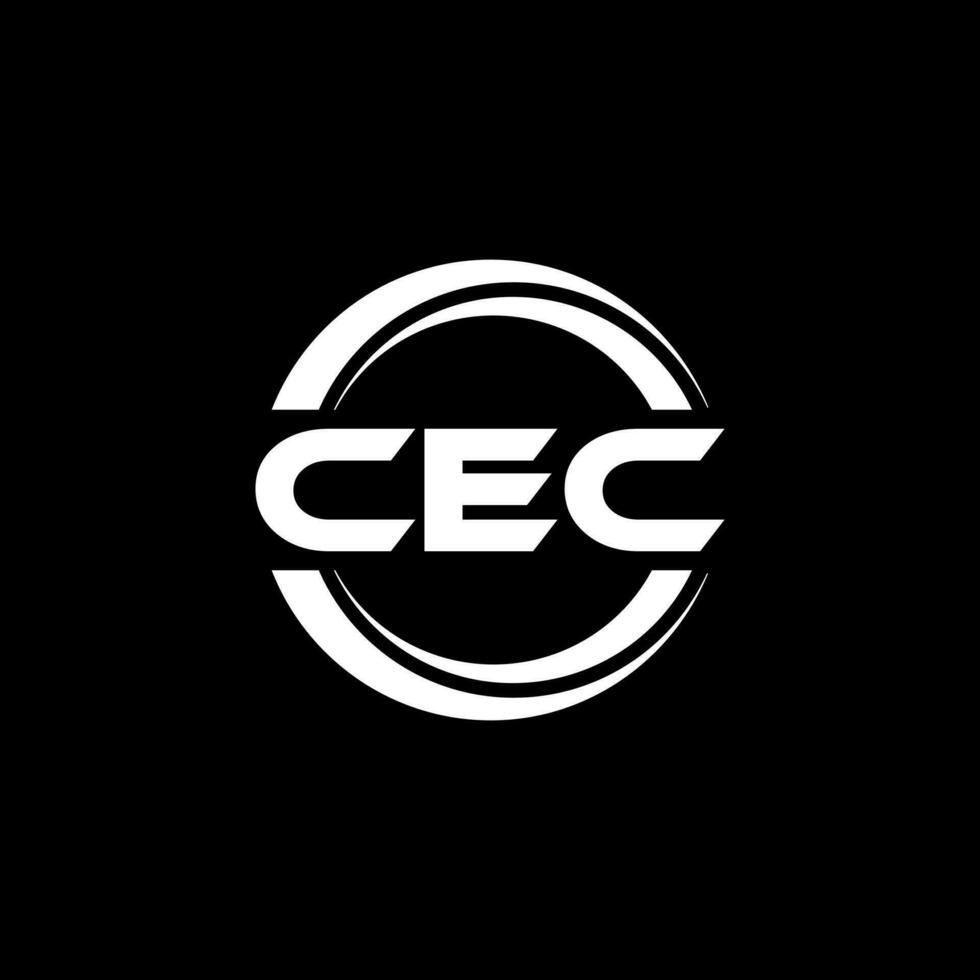 CEC Logo Design, Inspiration for a Unique Identity. Modern Elegance and Creative Design. Watermark Your Success with the Striking this Logo. vector