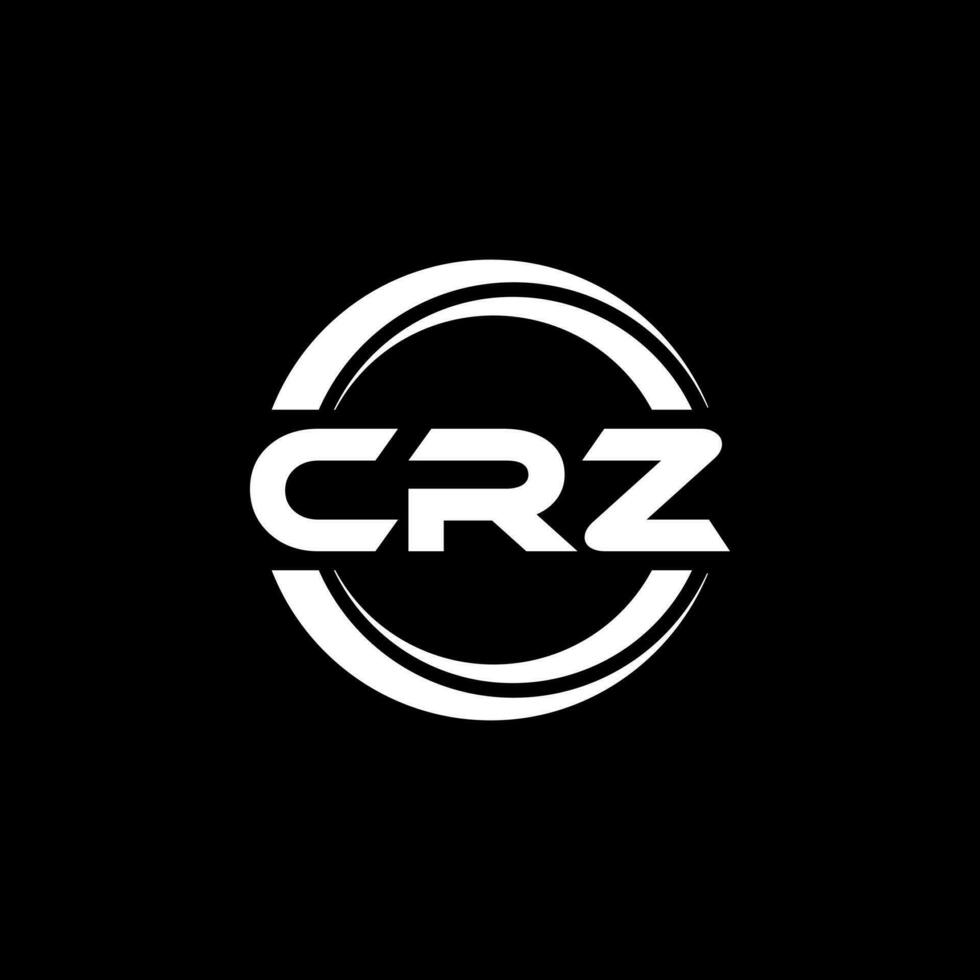 CRZ Logo Design, Inspiration for a Unique Identity. Modern Elegance and Creative Design. Watermark Your Success with the Striking this Logo. vector