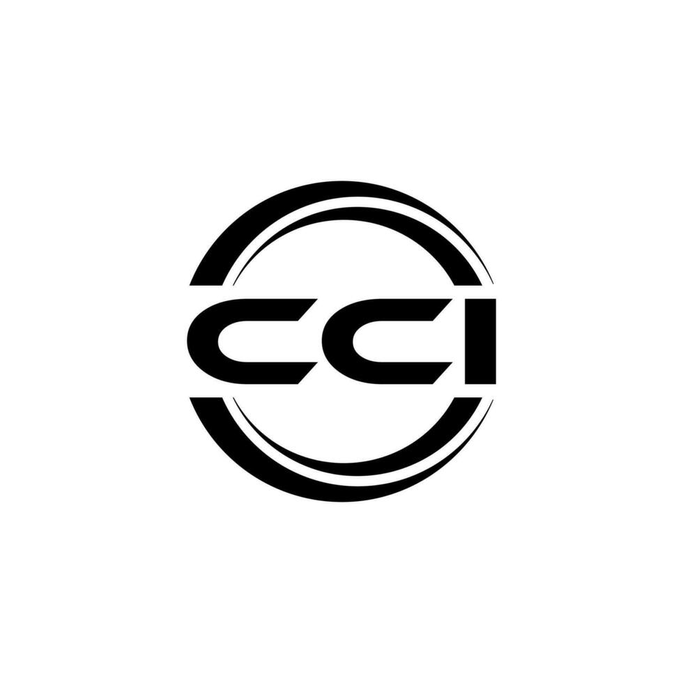CCI Logo Design, Inspiration for a Unique Identity. Modern Elegance and Creative Design. Watermark Your Success with the Striking this Logo. vector