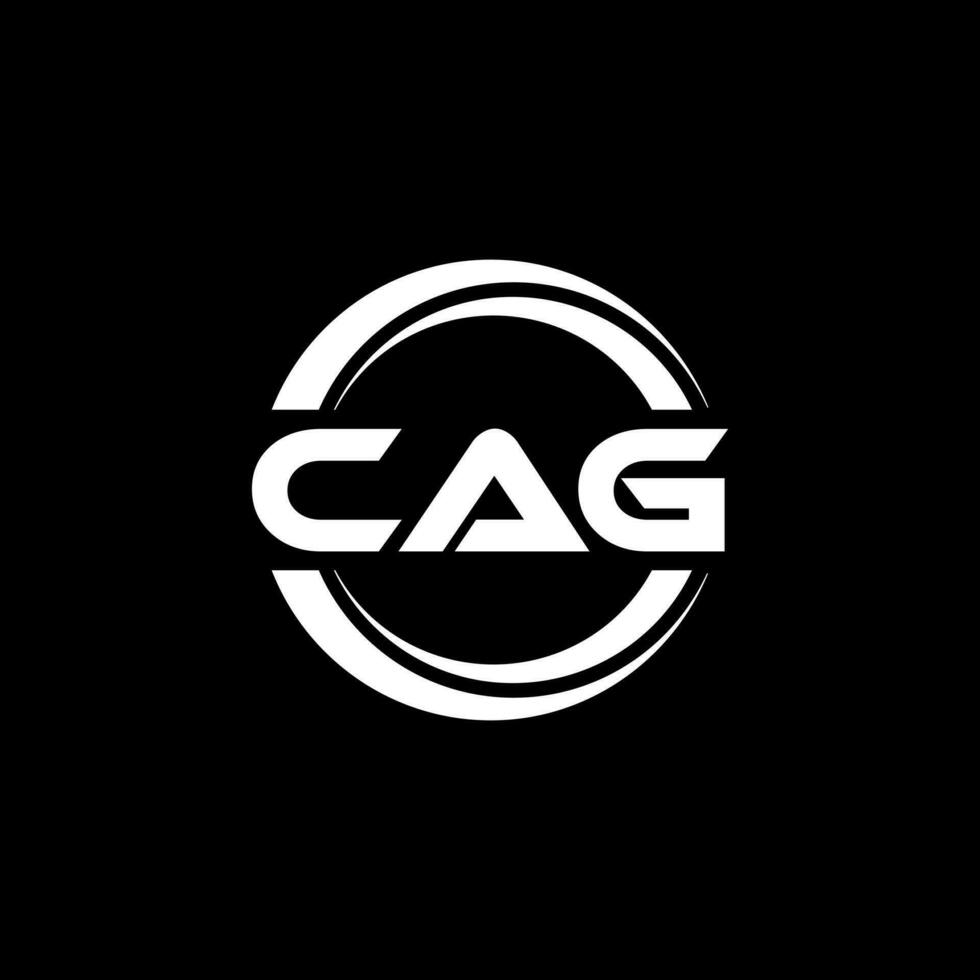 cag logo diseño, inspiración para un único identidad. moderno elegancia y creativo diseño. filigrana tu éxito con el sorprendentes esta logo. vector