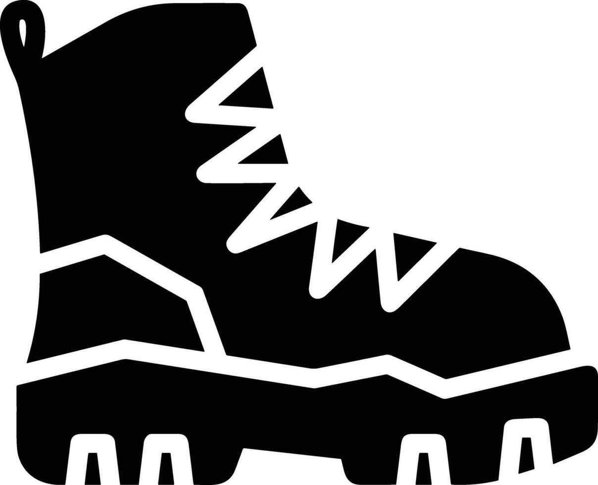 Boots symbol icon vector image. Illustration of the boot footwear shoe design image. EPS 10