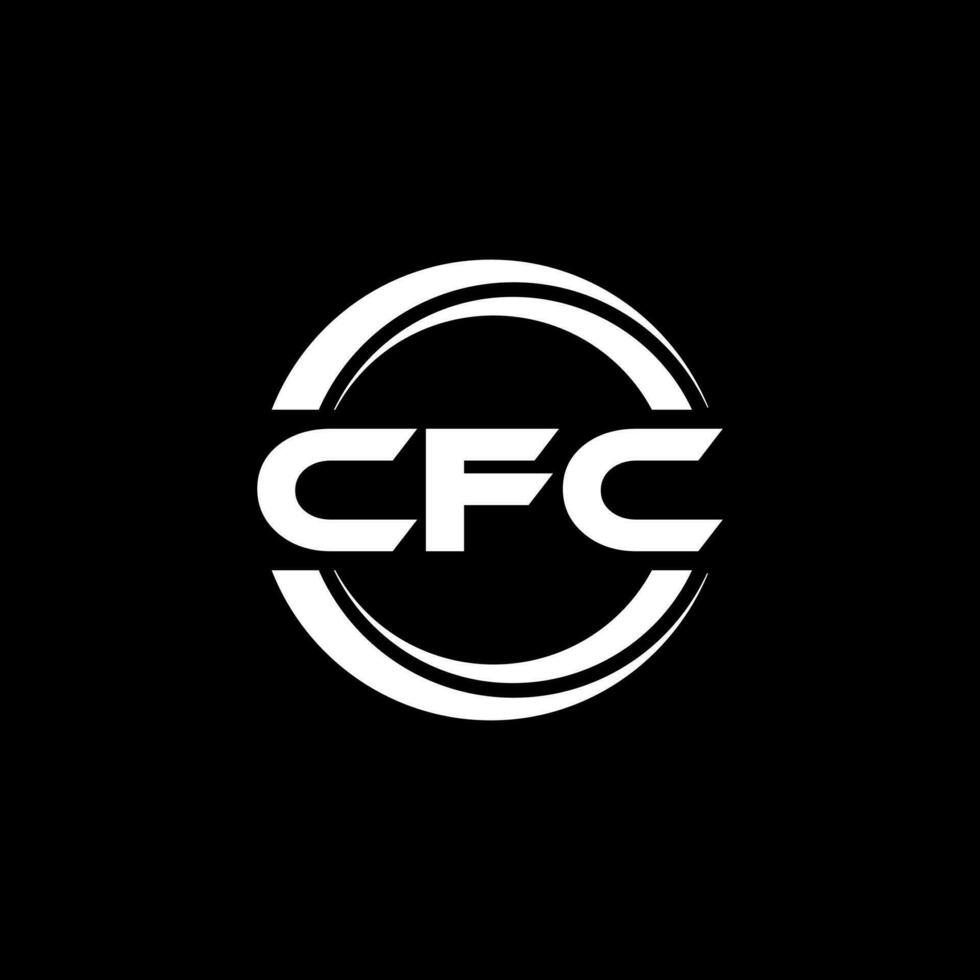 CFC Logo Design, Inspiration for a Unique Identity. Modern Elegance and Creative Design. Watermark Your Success with the Striking this Logo. vector