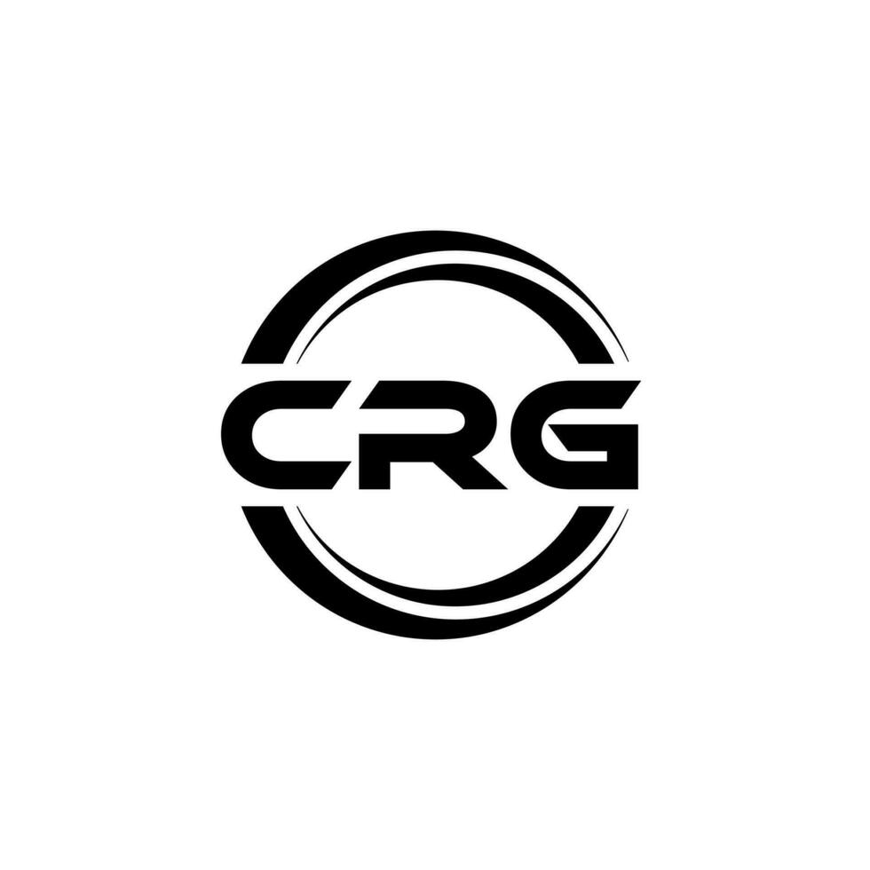 crg logo diseño, inspiración para un único identidad. moderno elegancia y creativo diseño. filigrana tu éxito con el sorprendentes esta logo. vector