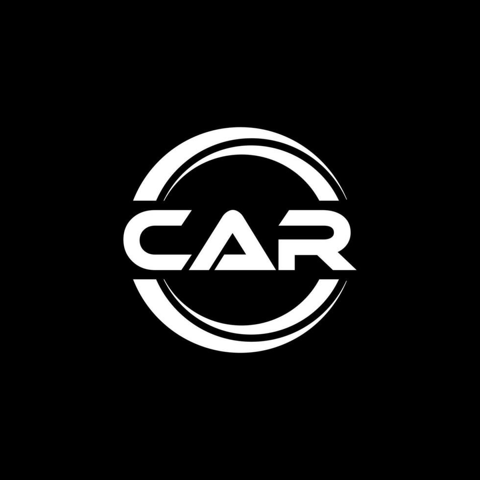 CAR Logo Design, Inspiration for a Unique Identity. Modern Elegance and Creative Design. Watermark Your Success with the Striking this Logo. vector