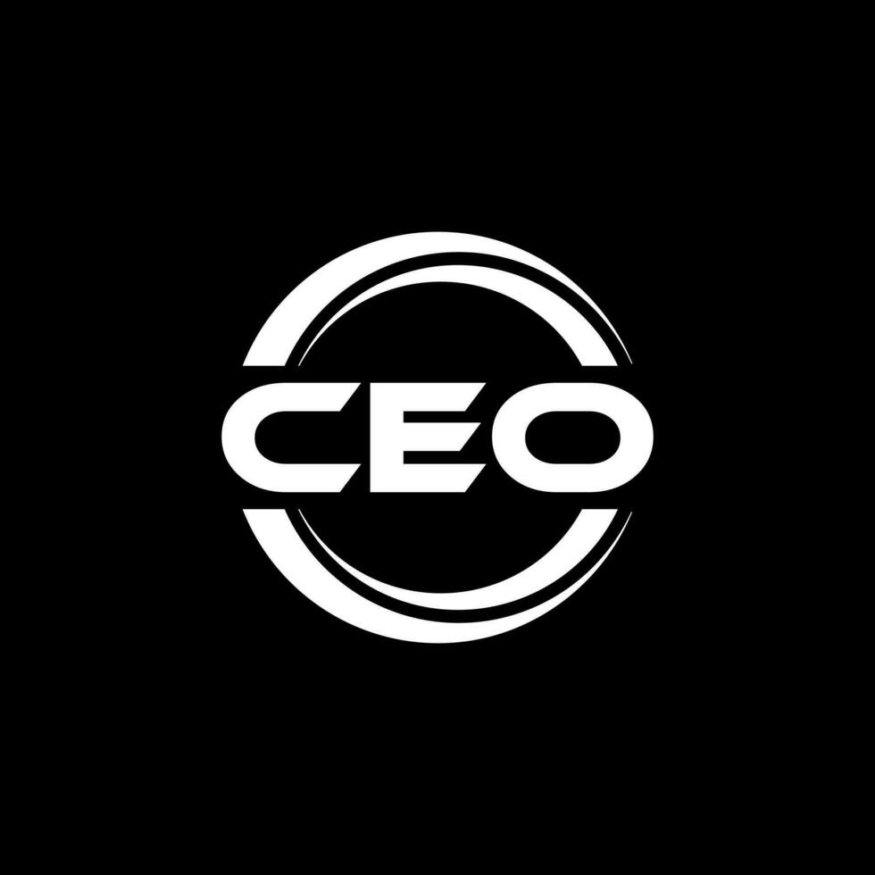 CEO Logo Design, Inspiration for a Unique Identity. Modern Elegance and Creative Design. Watermark Your Success with the Striking this Logo. vector