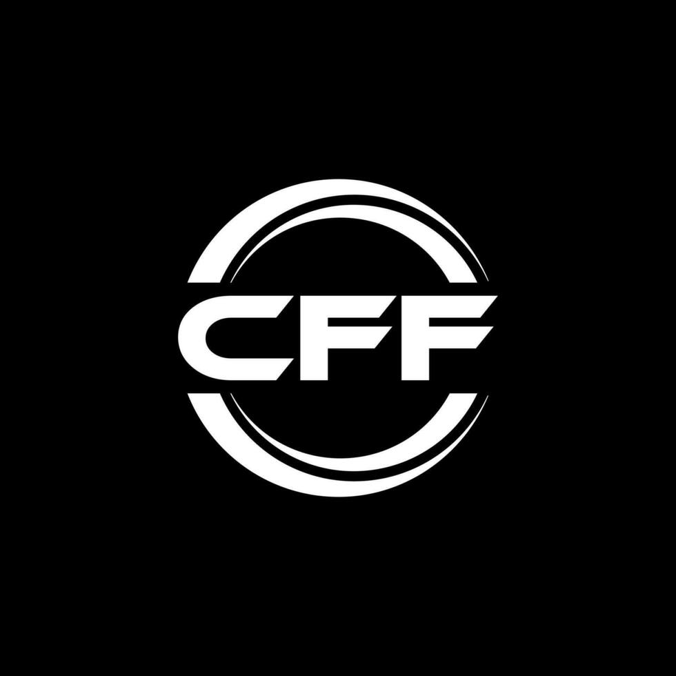 CFF Logo Design, Inspiration for a Unique Identity. Modern Elegance and Creative Design. Watermark Your Success with the Striking this Logo. vector
