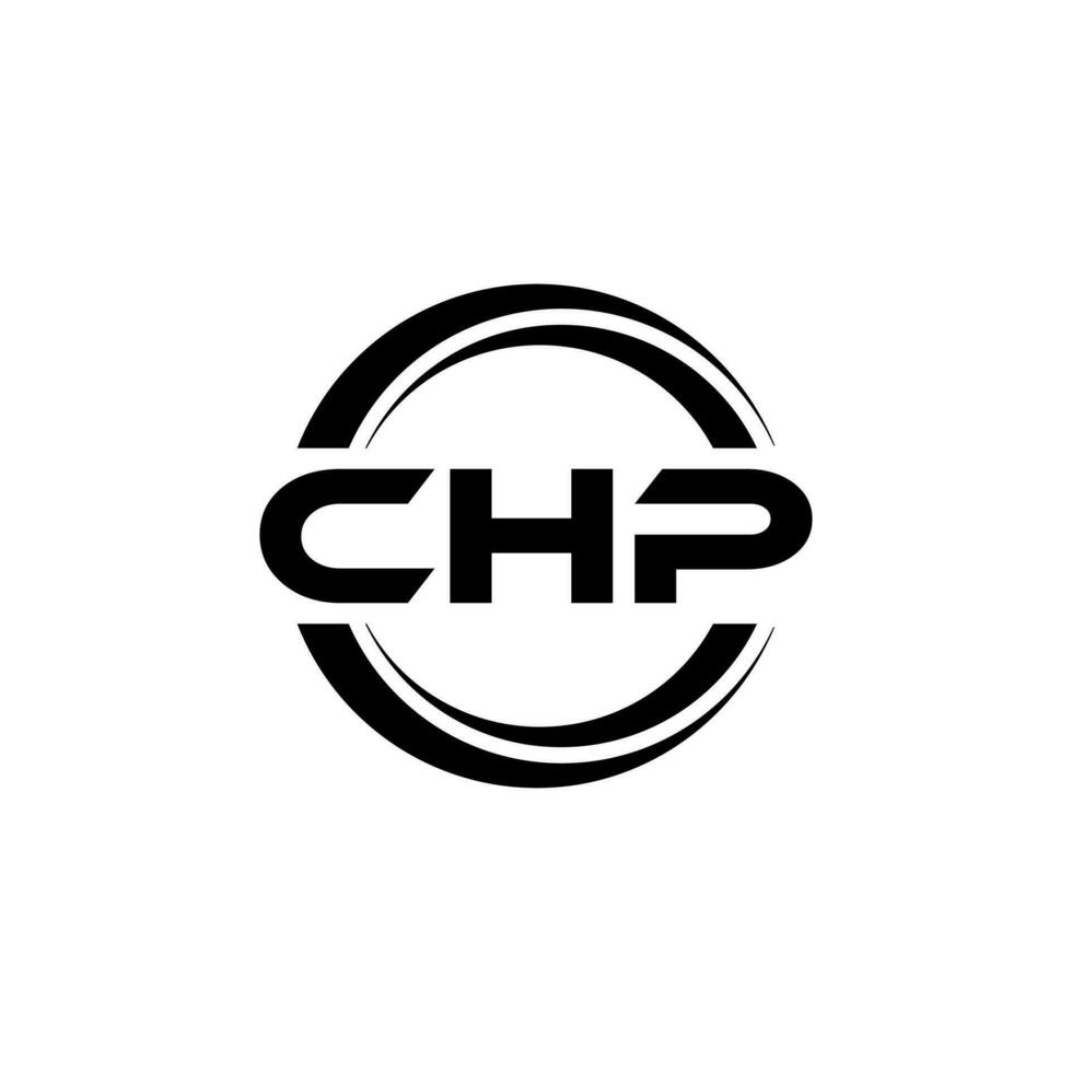 CHP Logo Design, Inspiration for a Unique Identity. Modern Elegance and Creative Design. Watermark Your Success with the Striking this Logo. vector