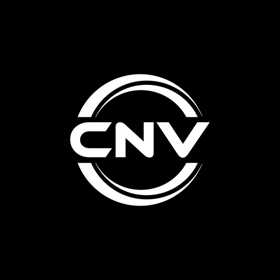 CNV Logo Design, Inspiration for a Unique Identity. Modern Elegance and Creative Design. Watermark Your Success with the Striking this Logo. vector