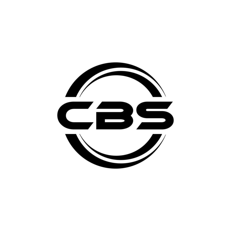 CBS Logo Design, Inspiration for a Unique Identity. Modern Elegance and Creative Design. Watermark Your Success with the Striking this Logo. vector