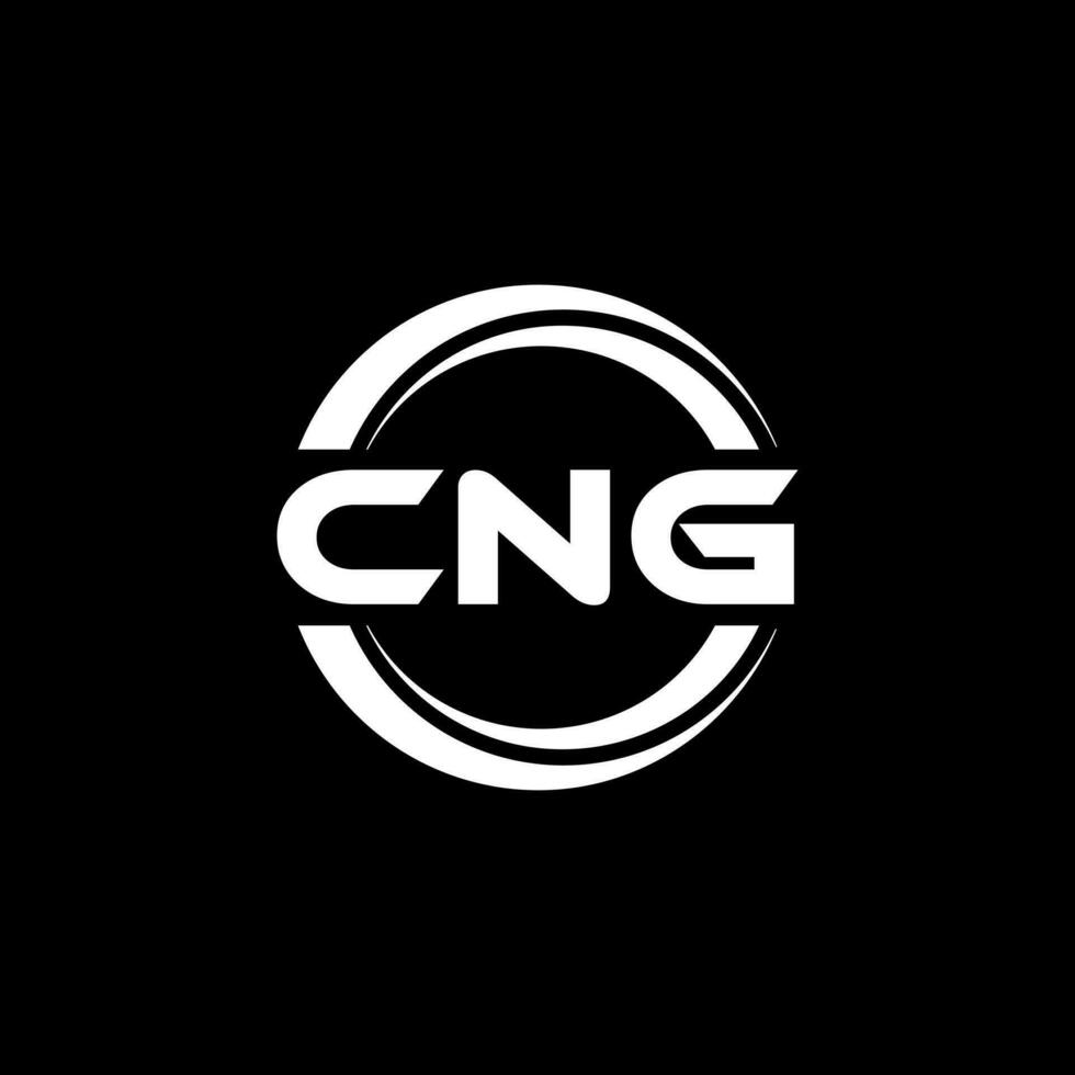CNG Logo Design, Inspiration for a Unique Identity. Modern Elegance and Creative Design. Watermark Your Success with the Striking this Logo. vector