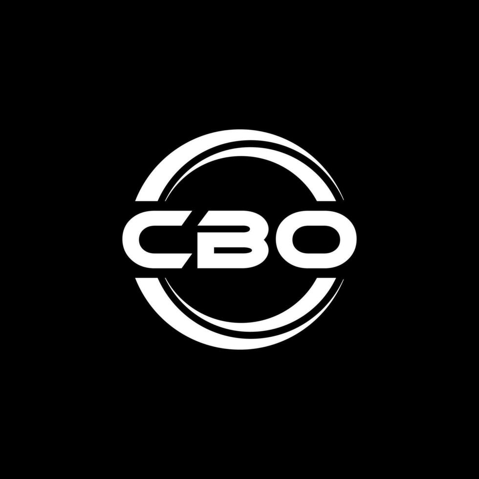 cbo logo diseño, inspiración para un único identidad. moderno elegancia y creativo diseño. filigrana tu éxito con el sorprendentes esta logo. vector