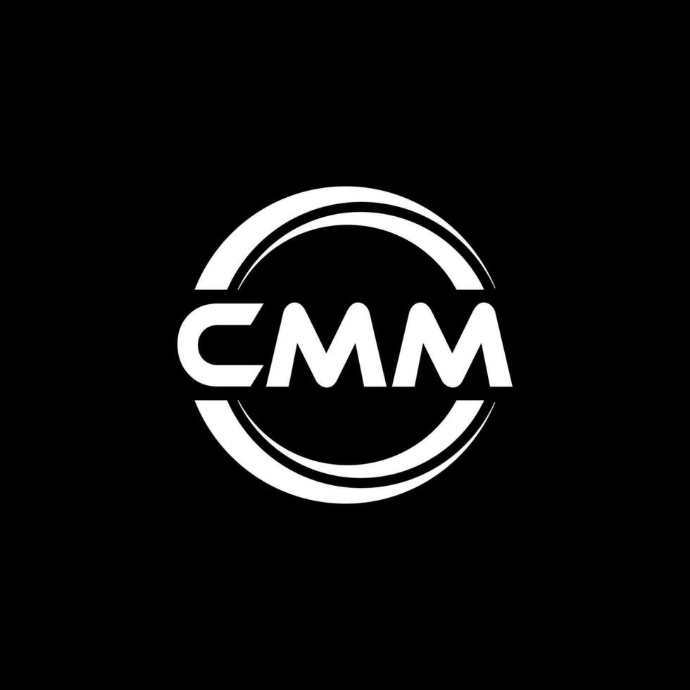 CMM Logo Design, Inspiration for a Unique Identity. Modern Elegance and Creative Design. Watermark Your Success with the Striking this Logo. vector