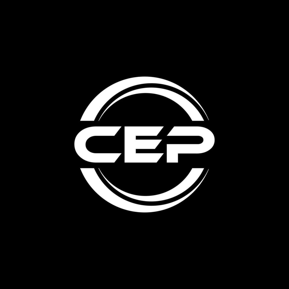 CEP Logo Design, Inspiration for a Unique Identity. Modern Elegance and Creative Design. Watermark Your Success with the Striking this Logo. vector