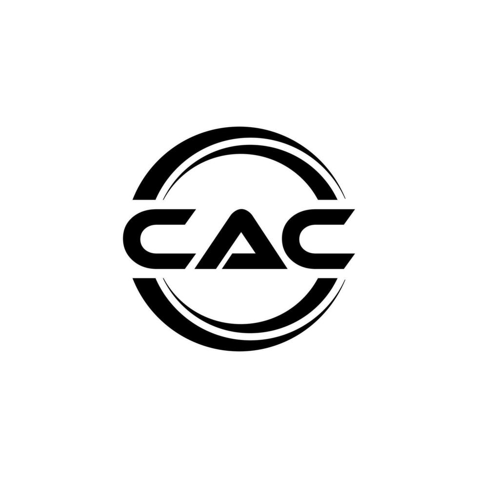 cac logo diseño, inspiración para un único identidad. moderno elegancia y creativo diseño. filigrana tu éxito con el sorprendentes esta logo. vector