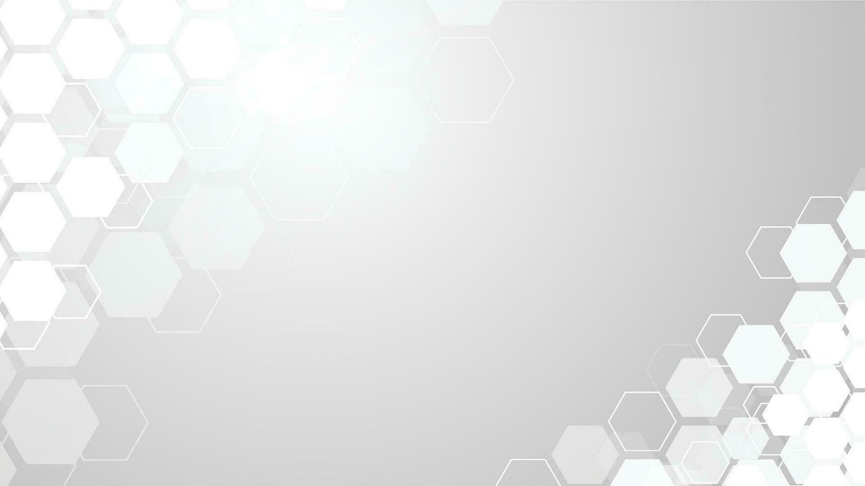 Technology Background Design in White Color and White Abstract