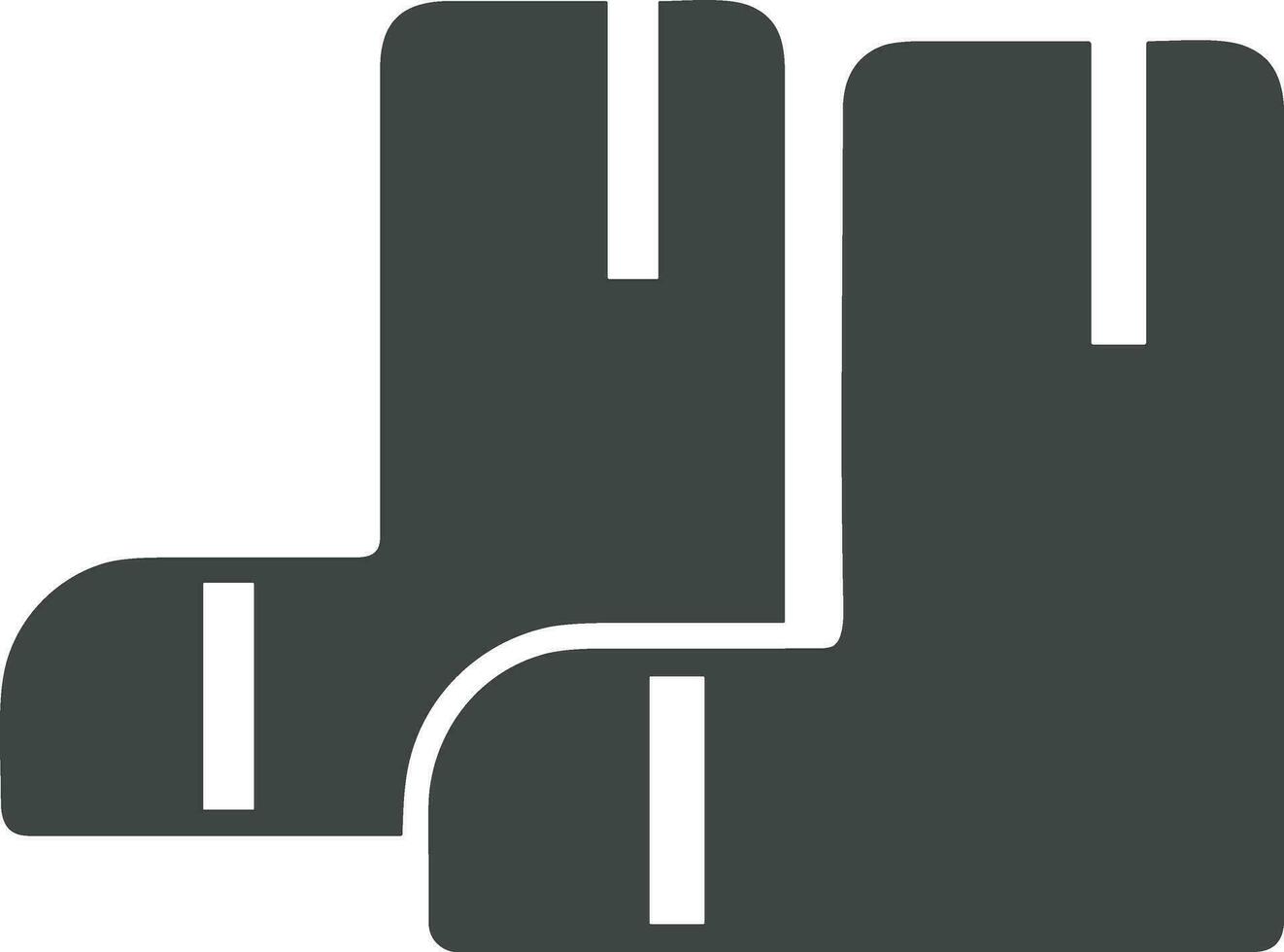 Boots symbol icon vector image. Illustration of the boot footwear shoe design image. EPS 10
