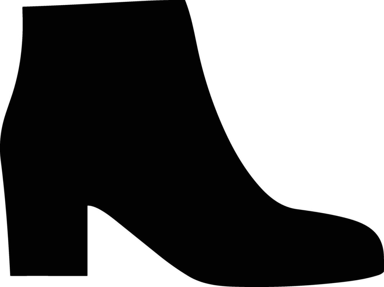 Boots symbol icon vector image. Illustration of the boot footwear shoe design image. EPS 10