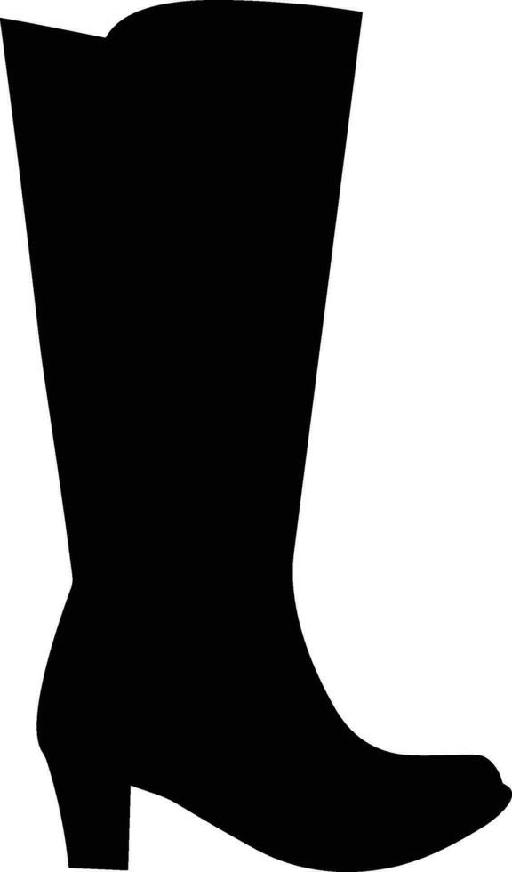 Boots symbol icon vector image. Illustration of the boot footwear shoe design image. EPS 10