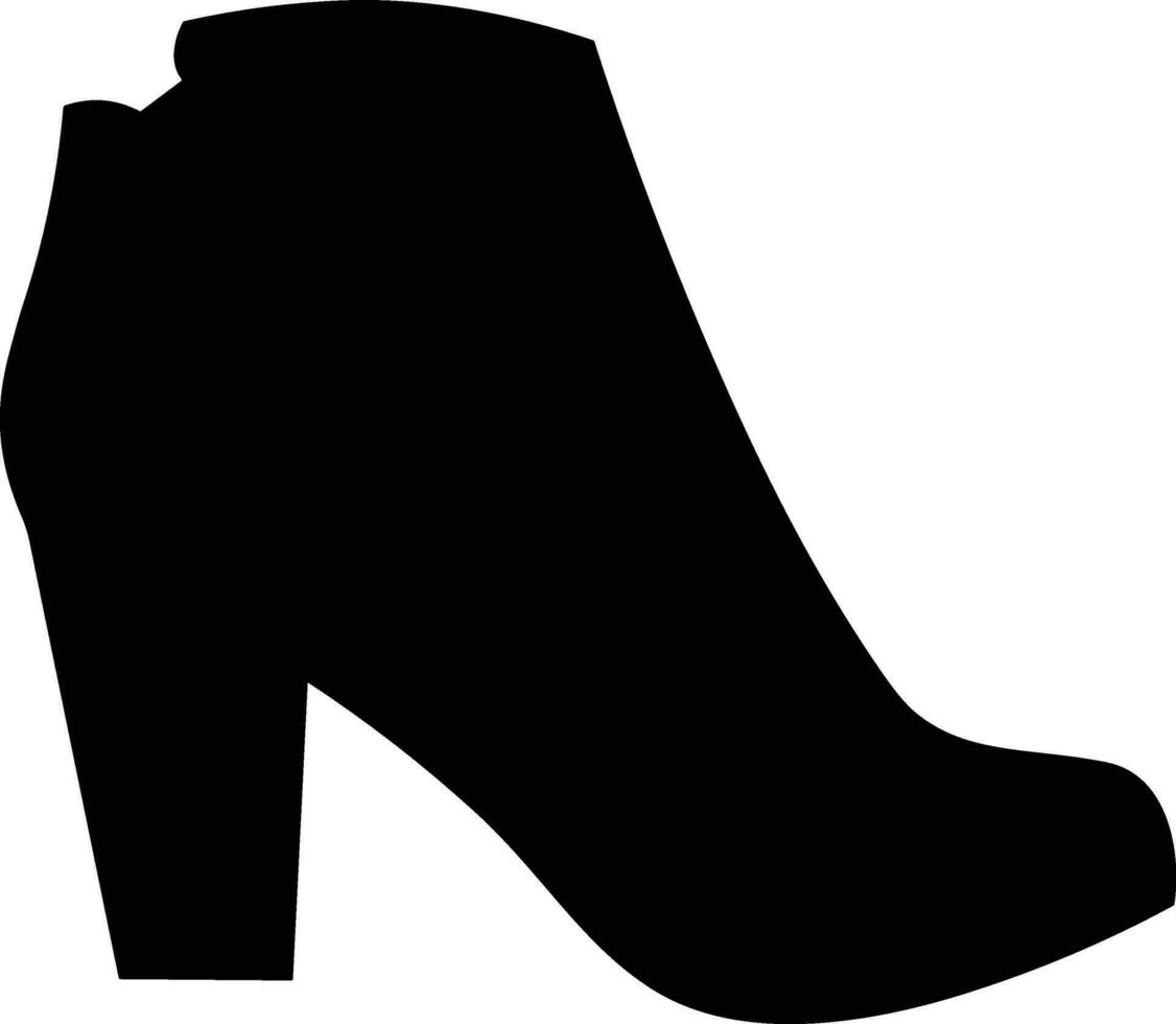 Boots symbol icon vector image. Illustration of the boot footwear shoe design image. EPS 10