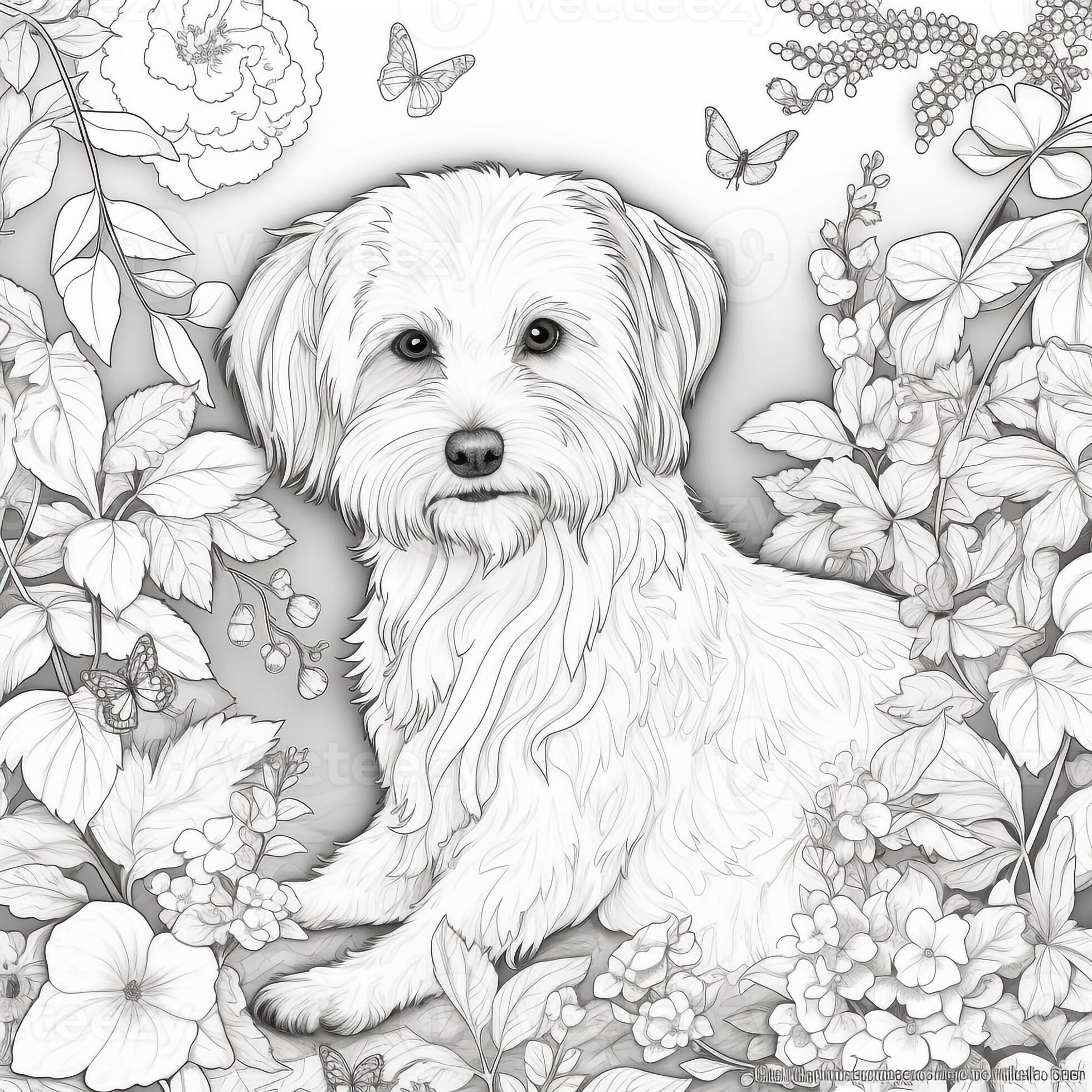 Animals Coloring Pages 26595169 Stock Photo at Vecteezy