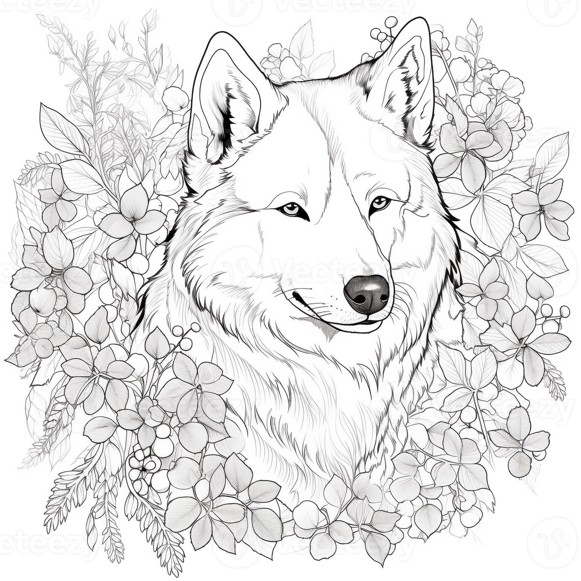 Animals Coloring Pages 26595177 Stock Photo at Vecteezy