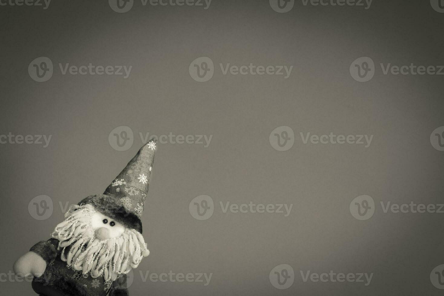 a black and white photo of a gnome