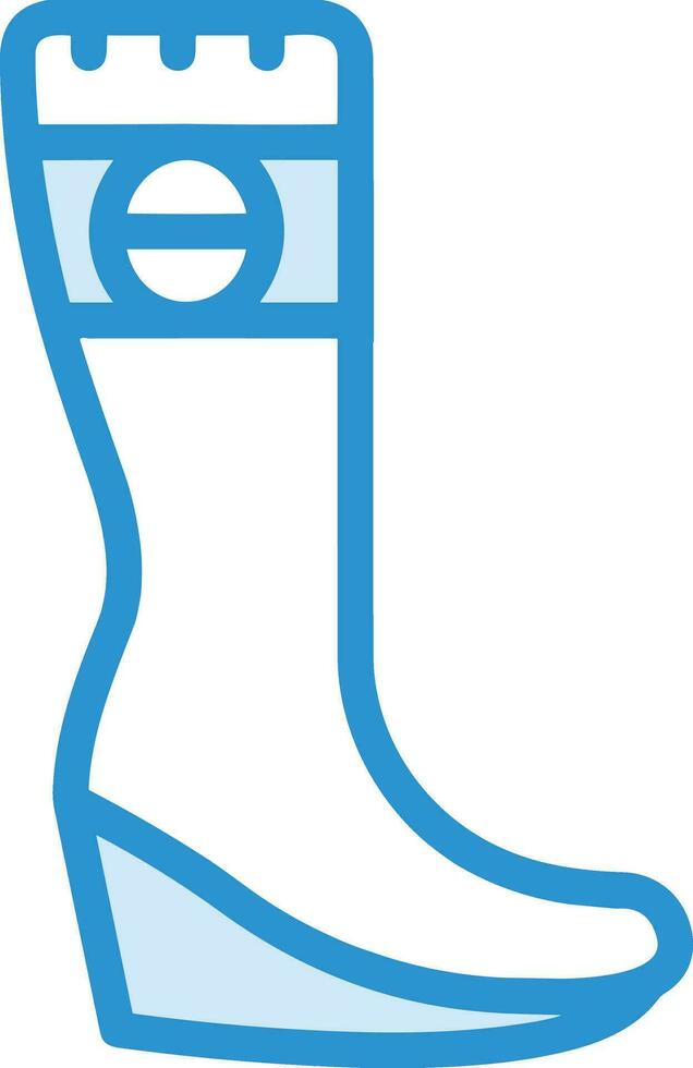 Boots symbol icon vector image. Illustration of the boot footwear shoe design image. EPS 10