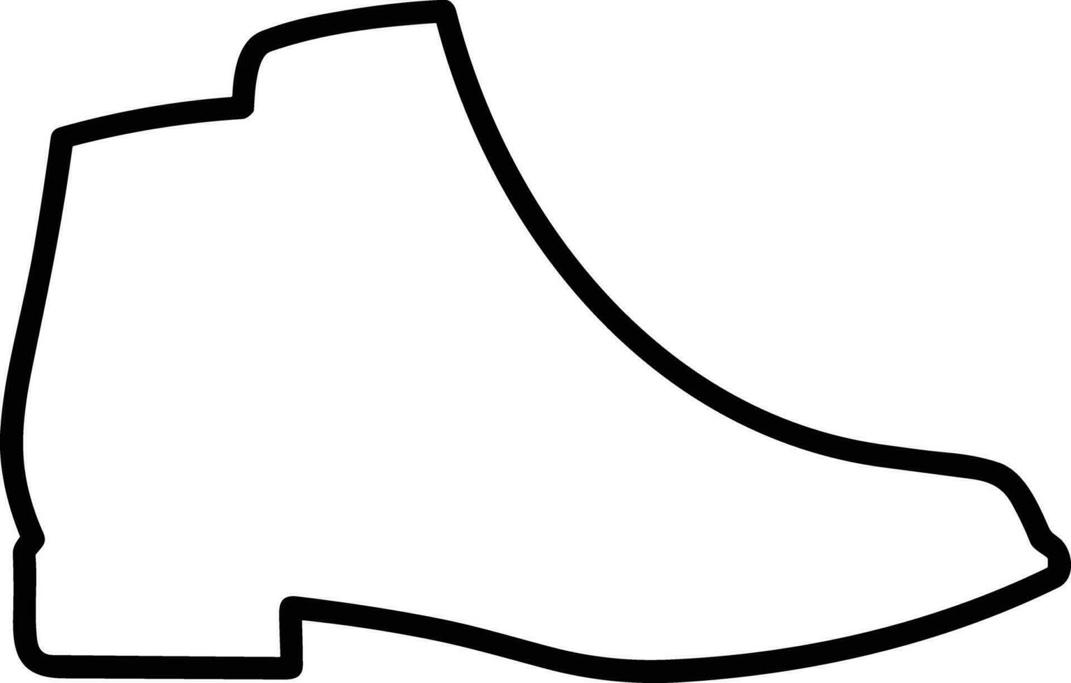 Boots symbol icon vector image. Illustration of the boot footwear shoe design image. EPS 10