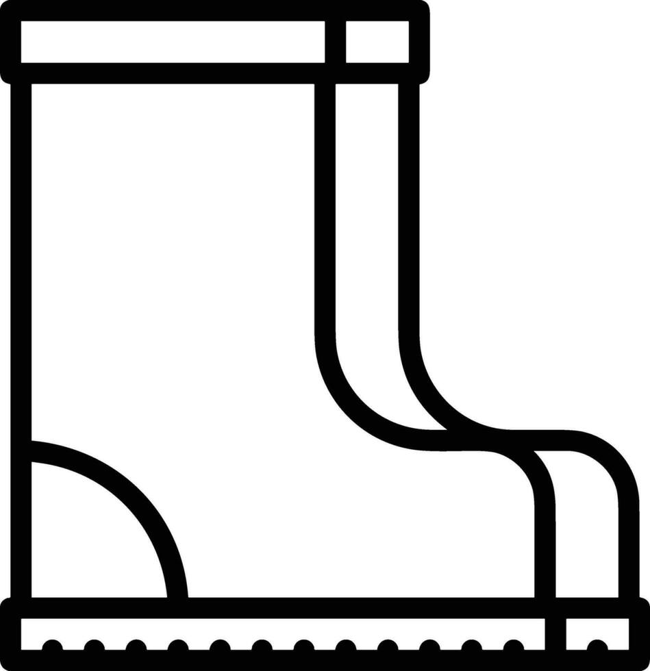 Boots symbol icon vector image. Illustration of the boot footwear shoe design image. EPS 10